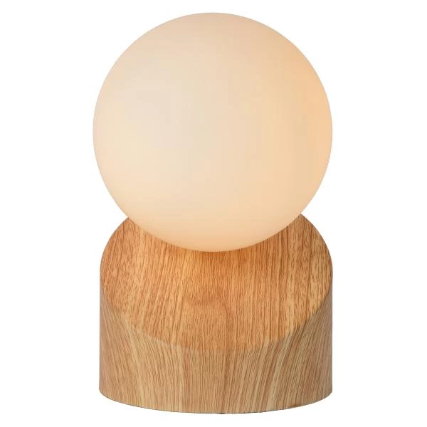 Lucide LEN - Table lamp - Ø 10 cm - 1xG9 - Light wood - detail 2